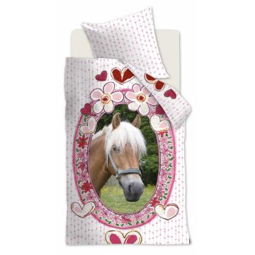 Beddinghouse X Hanneke de Jager Dekbedovertrek Roze Favorites Katoen