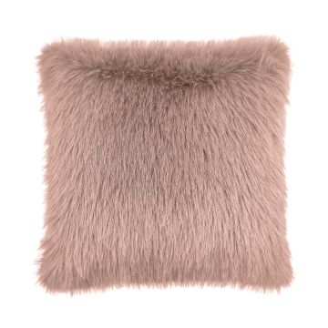 Heckettlane Shady-Pink Sierkussen Perle Fake Fur