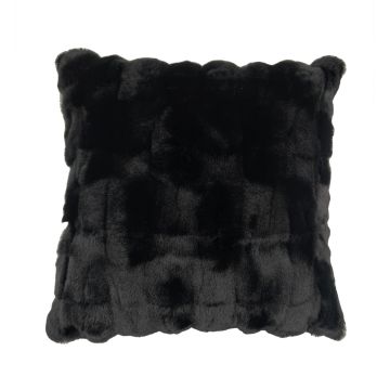 Heckettlane Black-is-Black Sierkussen Delphi Fake Fur