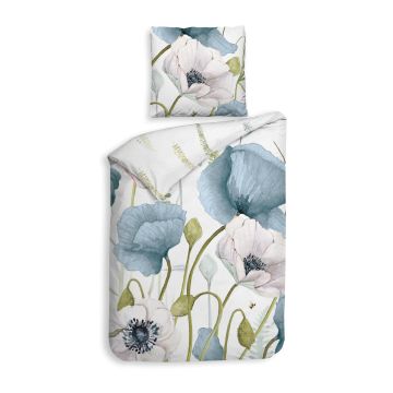 Heckettlane Blue Dekbedovertrek Ninni 100% Lyocell
