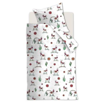 Beddinghouse X Hanneke de Jager Dekbedovertrek Multi Dieren Katoen