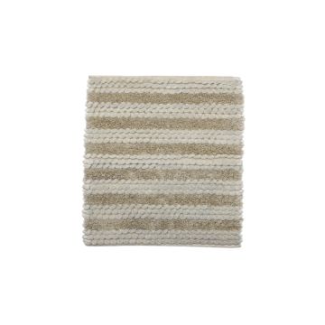 Heckettlane Beige Badmat Roberto 60% Katoen 40% Polyester