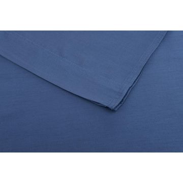 ZoHome Evening-Blue Laken Satinado-sheet 100% Katoen-Satijn