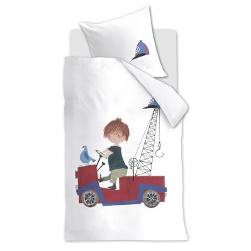 Beddinghouse x Fiep Amsterdam Dekbedovertrek Pluk Multi Katoen