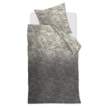 Beddinghouse Dekbedovertrek Grijs Katoen 1-persoons 135 x 200 cm