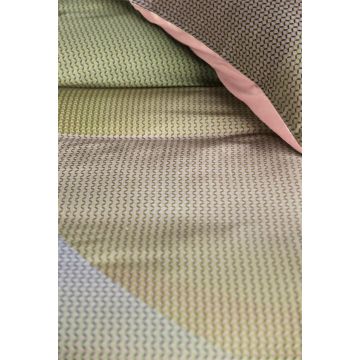 Beddinghouse Dutch Design Dekbedovertrek Glossy Groen 1-persoons 140 x 200/220 cm Beddinghouse Dutch Design Dekbedovertrek Glossy Groen 1-persoons 140 x 200/220 cm