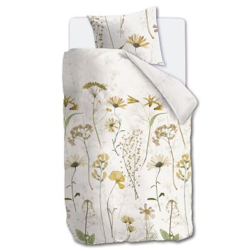 Ariadne At Home Dekbedovertrek Blow Ecru 1-persoons 140 x 200/220 cm Ariadne At Home Dekbedovertrek Blow Ecru 1-persoons 140 x 200/220 cm