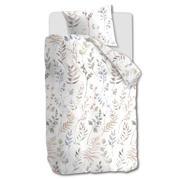 Ariadne At Home Dekbedovertrek Twigs Wit 1-persoons 140 x 200/220 cm Ariadne At Home Dekbedovertrek Twigs Wit 1-persoons 140 x 200/220 cm