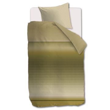 Beddinghouse Dekbedovertrek Jenn Groen 1-persoons 140 x 200/220 cm Beddinghouse Dekbedovertrek Jenn Groen 1-persoons 140 x 200/220 cm