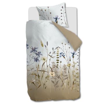 Beddinghouse Dekbedovertrek Sofia Naturel 1-persoons 140 x 200/220 cm