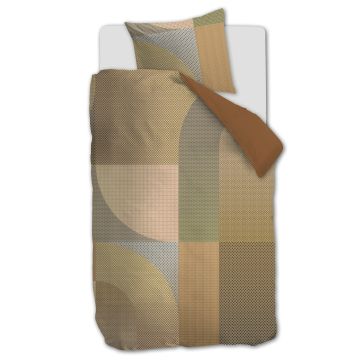 Beddinghouse Dutch Design Dekbedovertrek Fifth Avenue Goud Abstract Tencel