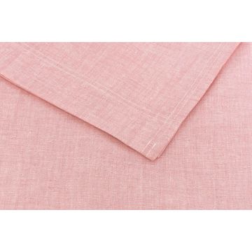 ZoHome Shell-Red Laken Lino-sheet 100% Katoen