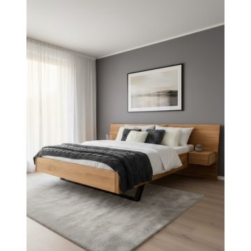 eiken houten bed eiken houten bed