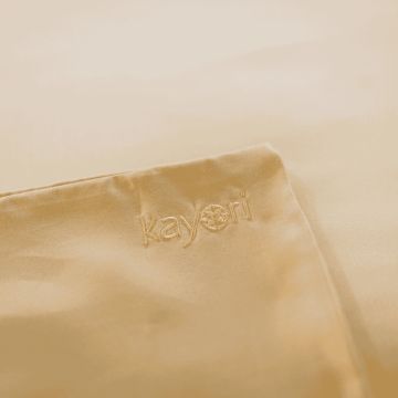 Kayori dekbedovertrek Daiki Tencel© - Goud Kayori dekbedovertrek Daiki Tencel© - Goud