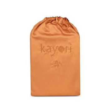 Kayori  Giza Hoeslaken - Egyptisch Satijn - 140/200-210- Brons
