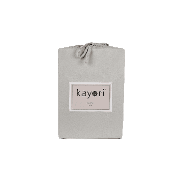 Kayori Kyoto -Splittopper Hoeslaken - Premium Jersey - Zand