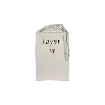 Kayori Shizu - Hoeslaken - Perkal - 140/200 - Zand