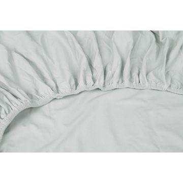 Kayori Kyoto -Splittopper Hoeslaken -Jersey- 140-160/200-220 -Zilverg.