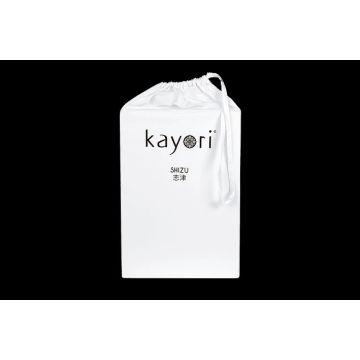 Kayori Shizu Topperhoeslaken stretch Jersey - Wit