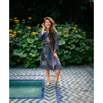 Kayori Nozomi Kimono Pima - - Pima-Katoen