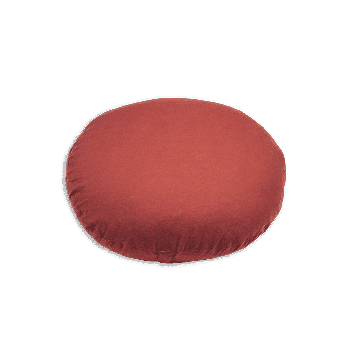 Kayori Nikko - Sloop rond - Linnen - 55cm - Rood