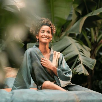 Kayori Oita Kimono Tencel -