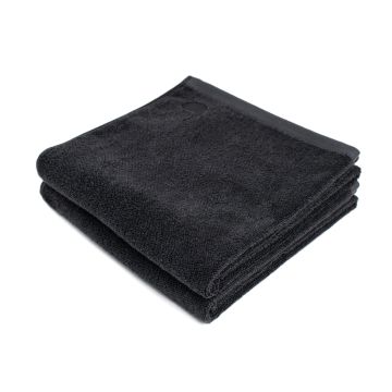 Pinnawala grey bath towel (set of two) - Four Leaves