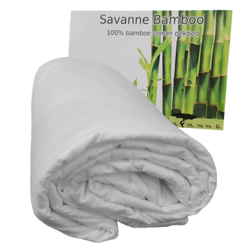 *Sale* Savanne Bamboe zomerdekbed - Op=Op! 260 x 220 cm