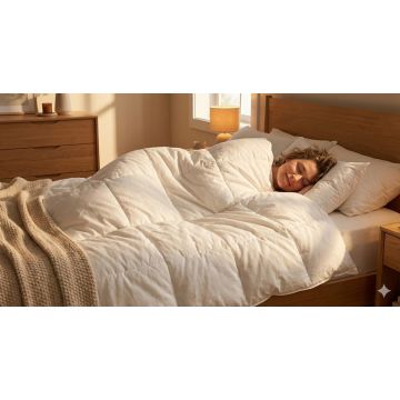  Savanne Spitsbergen 100% Eendendonzen all-year dekbed