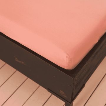 Kayori Shizu perkal hoeslaken - oudroze - Katoen-Perkal