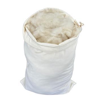 VulWol - 100% Natuurlijke Gekamde Schapenwol kussenvulling